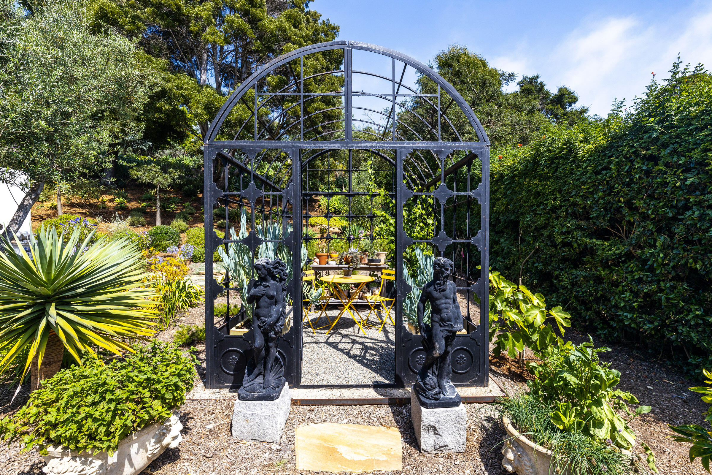 448 Court Place Montecito, CA 93108 - Photo 28 of 33 a view of a flower in a yard