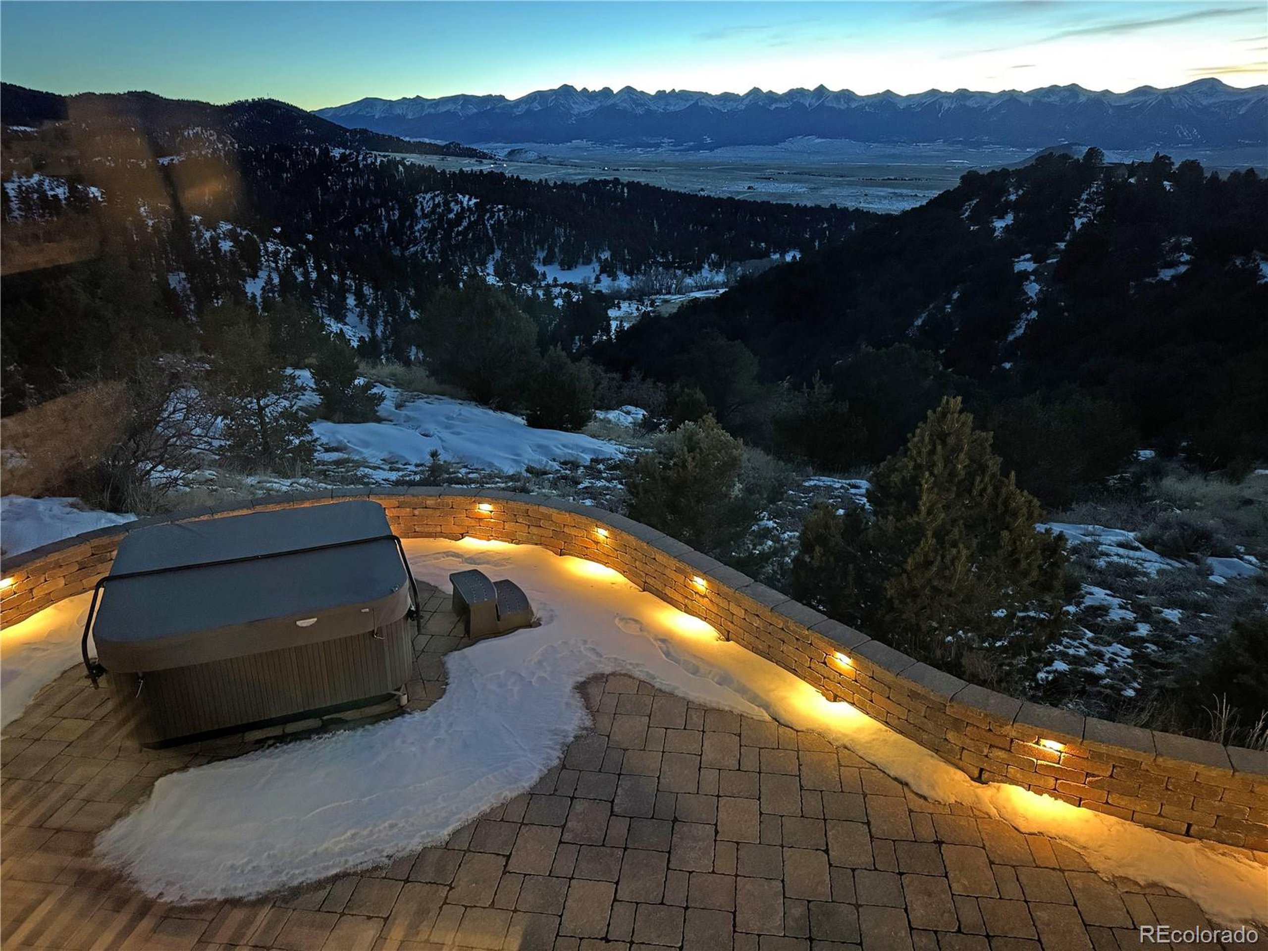 680 Ridge Road Westcliffe, CO 81252 - Photo 21 of 46 a view of a swimming pool with a yard