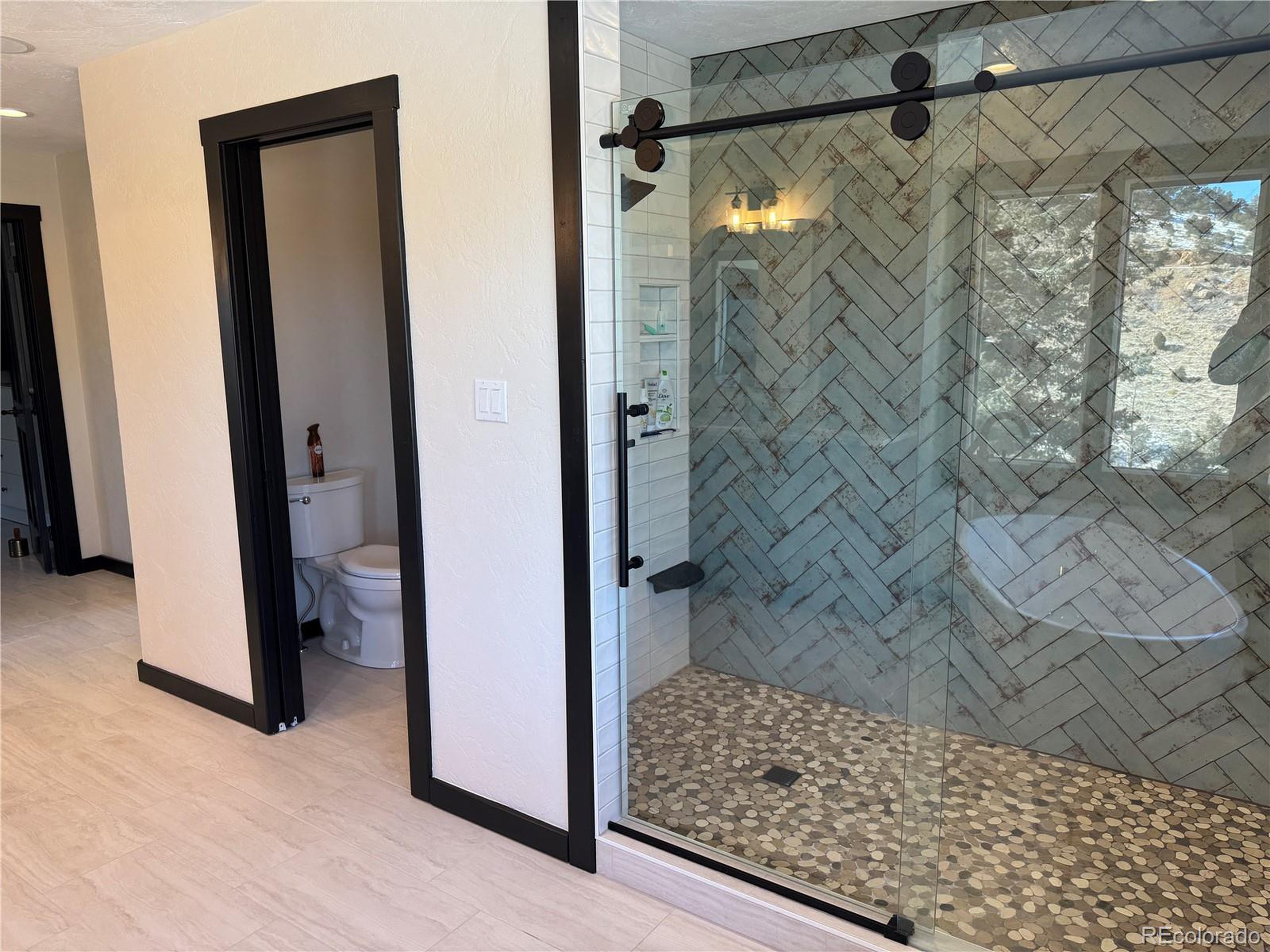 680 Ridge Road Westcliffe, CO 81252 - Photo 8 of 46 a bathroom with a shower