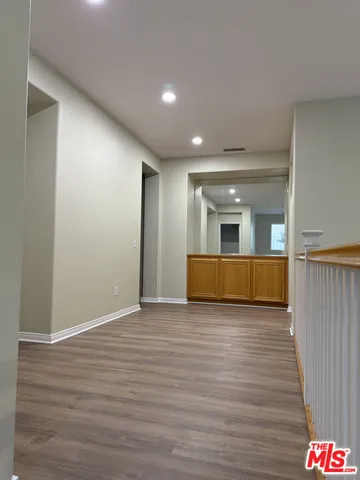a view of livingroom with hardwood floor