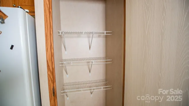 a view of walk in closet