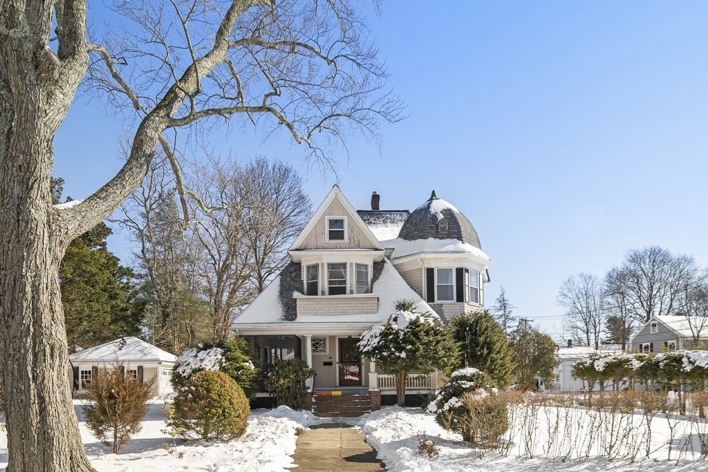 44 Mark Lee Road Needham, MA 02494 - Photo 1 of 33 a front view of a house with a yard
