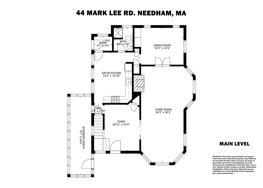 44 Mark Lee Road Needham, MA 02494 - Photo 31 of 33 a picture of a floor plan
