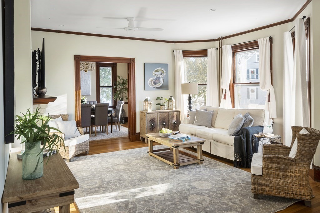 44 Mark Lee Road Needham, MA 02494 - Photo 4 of 33 a living room with furniture and a large window