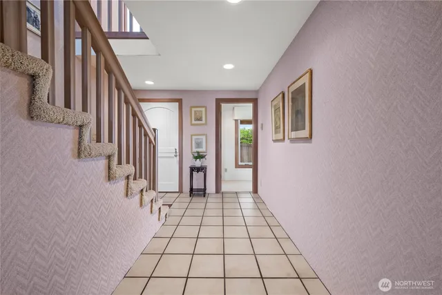 a view of an entryway