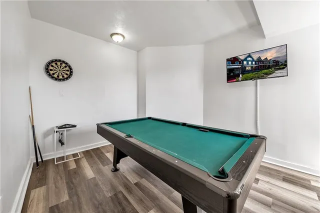 a view of an entryway door