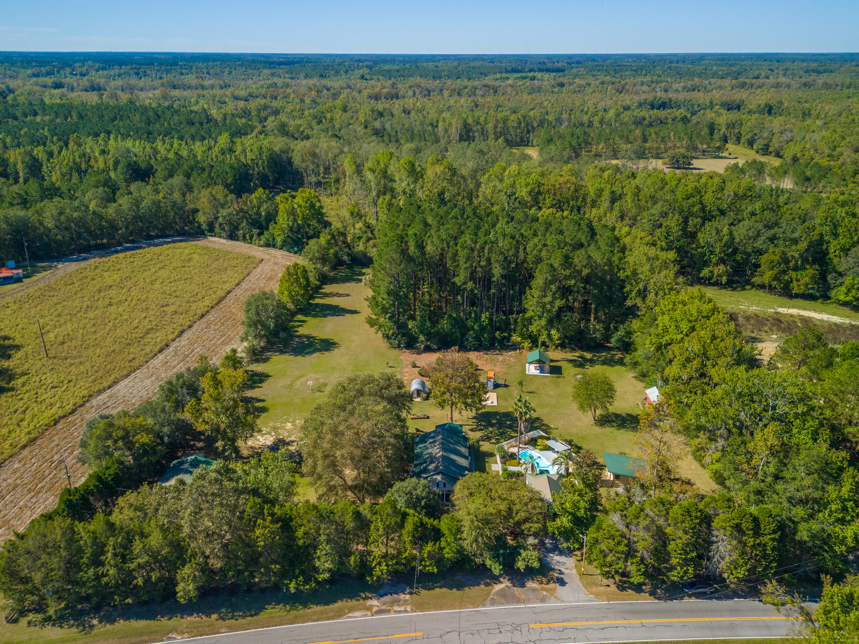 16266 Hunters Chapel Road Smoaks, SC 29481 - Photo 37 of 39 DJI_20231009111525_0001_D
