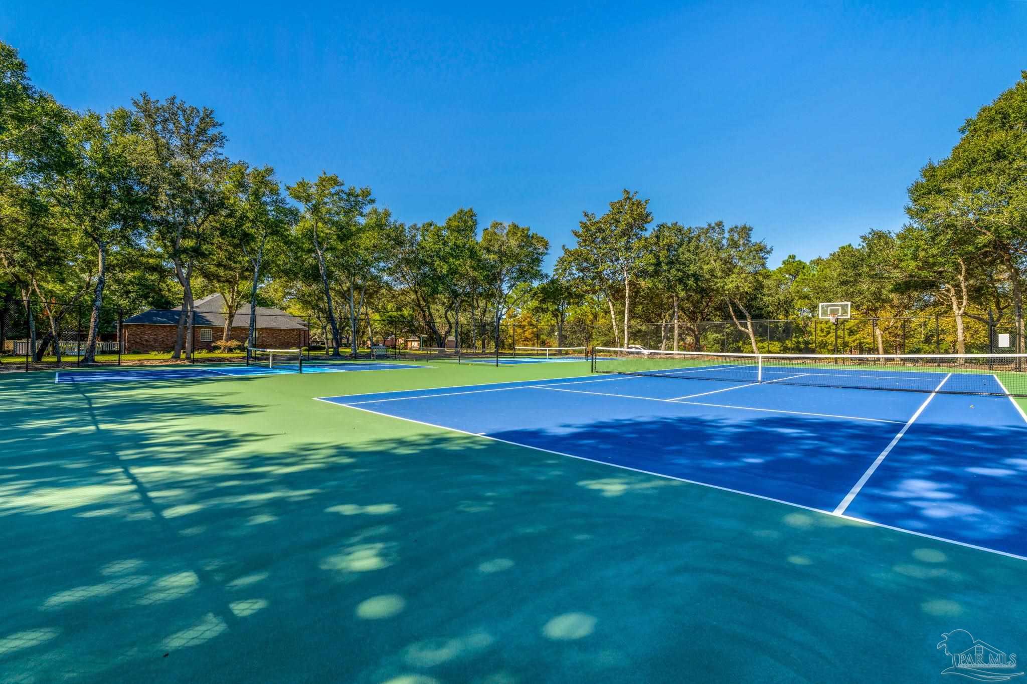 10149 Bittern Drive Pensacola, FL 32507 - Photo 51 of 56 a view of a tennis court