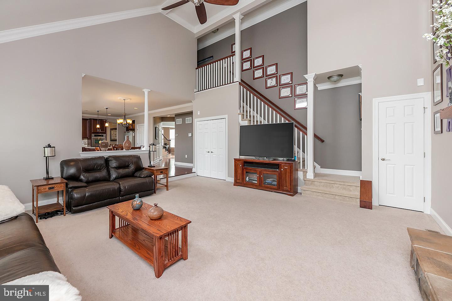 817 Derius Drive Mickleton, NJ 08056 - Photo 11 of 25 Rear staircase in two-story family room.