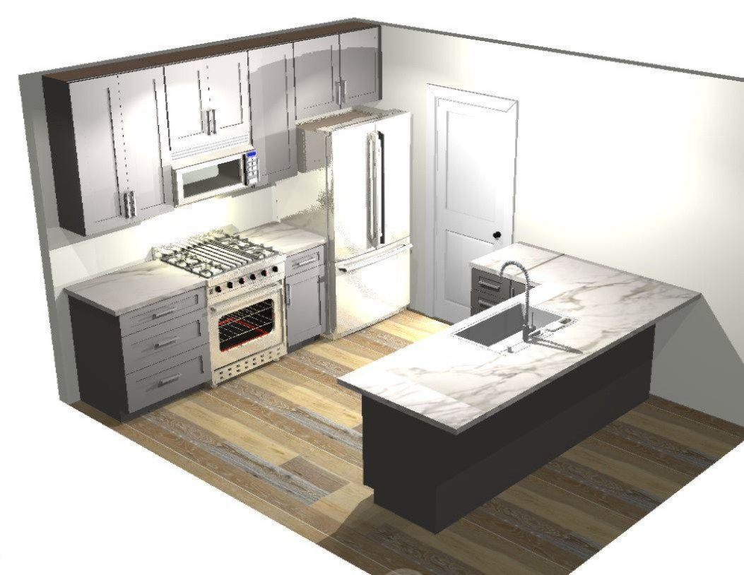 6211 Automobile Road Twin Lake, MI 49457 - Photo 10 of 12 Kitchen Layout
