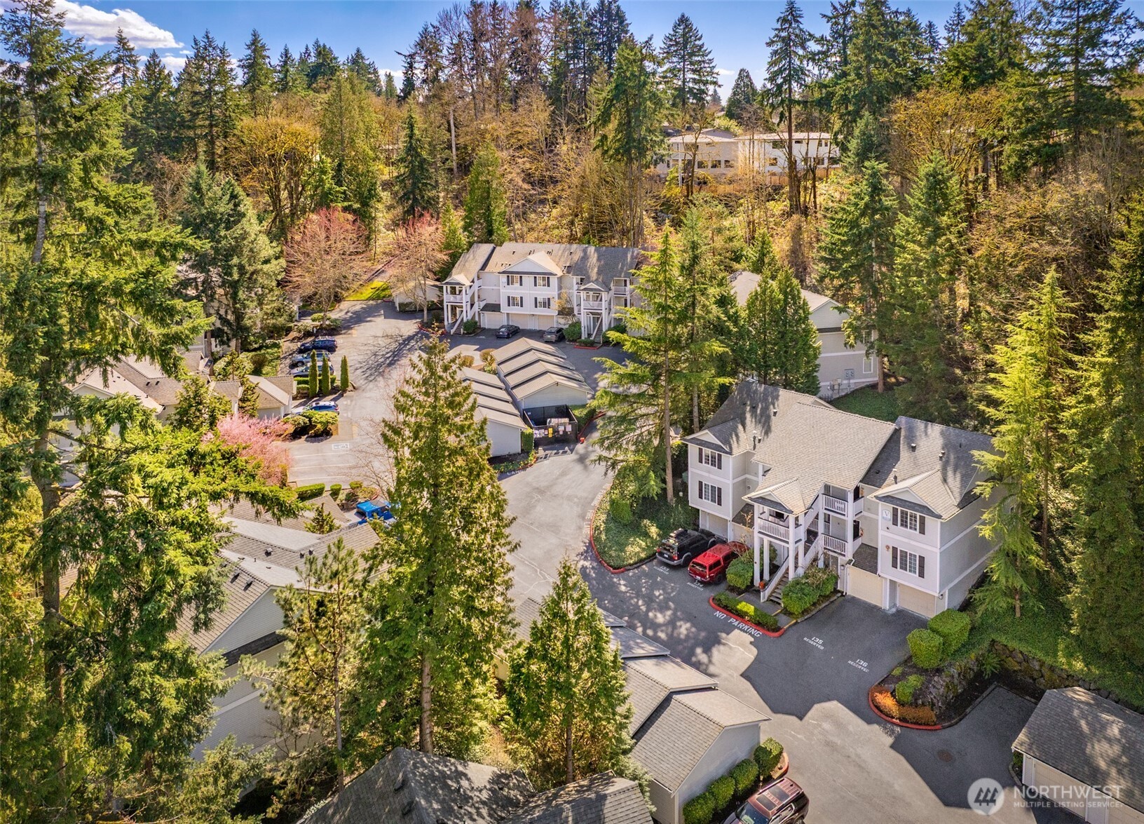 17107 123rd Place Northeast, Unit V302 Bothell, WA 98011 - Photo 17 of 20 an aerial view of residential house with outdoor space
