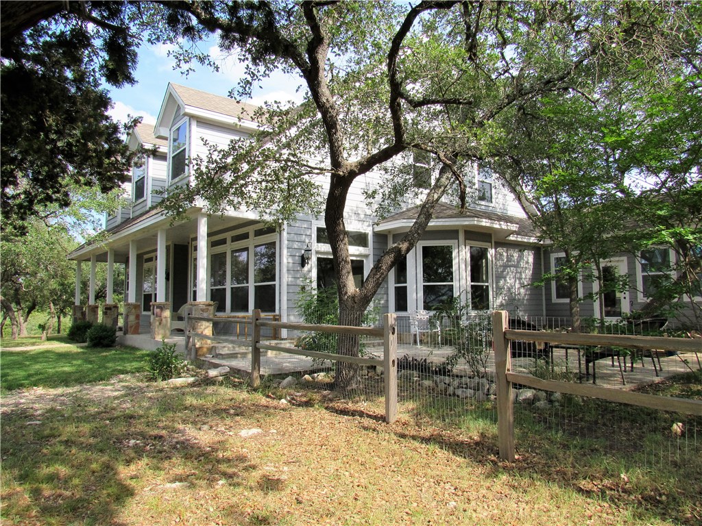 11201 Bonham Ranch Road Dripping Springs, TX 78620 - Photo 1 of 1 The 6 bdrm home includes an adjoining guest quarters with full kitchen (7 bdrms total) on 10 private acres offering rolling hills and some densly wooded areas with wet weather creek beds and grottos.