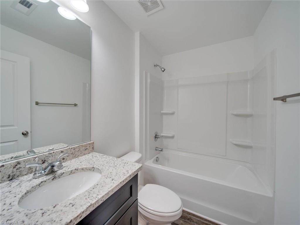 5814 Old Rural Hall Road Winston-Salem, NC 27105 - Photo 19 of 21 Hall Bathroom | Some Features May Vary