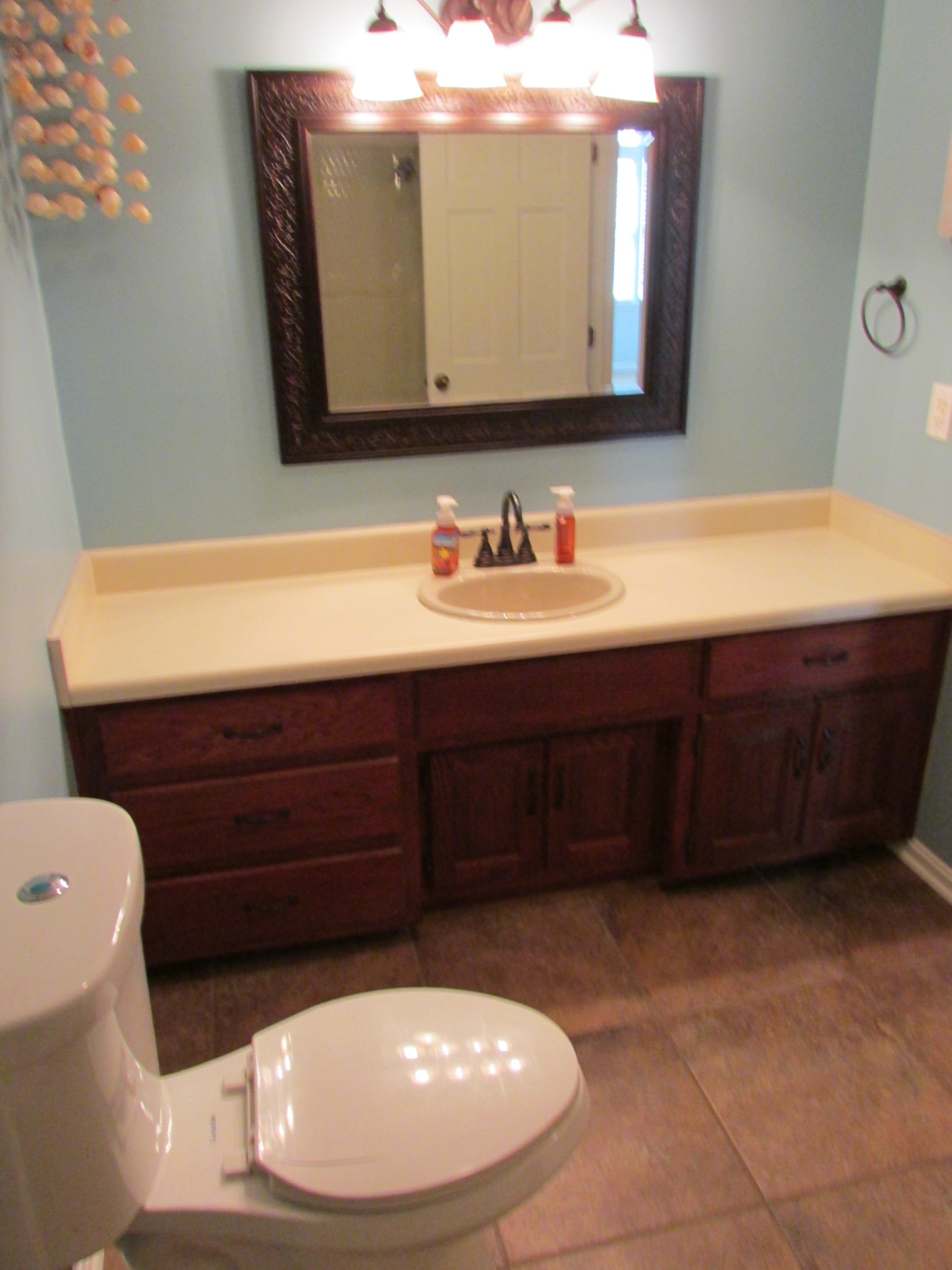 110 Franks Road Manchester, TN 37355 - Photo 14 of 25 a bathroom with a sink vanity and mirror