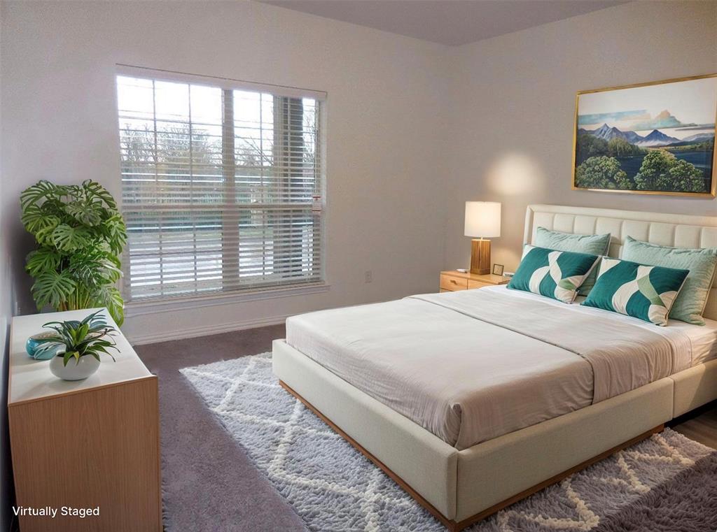 2224 Abbey Lane Mesquite, TX 75181 - Photo 6 of 9 **VIRTUALLY STAGED**Carpeted bedroom
