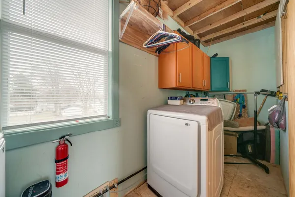 a kitchen with lots of counter top space