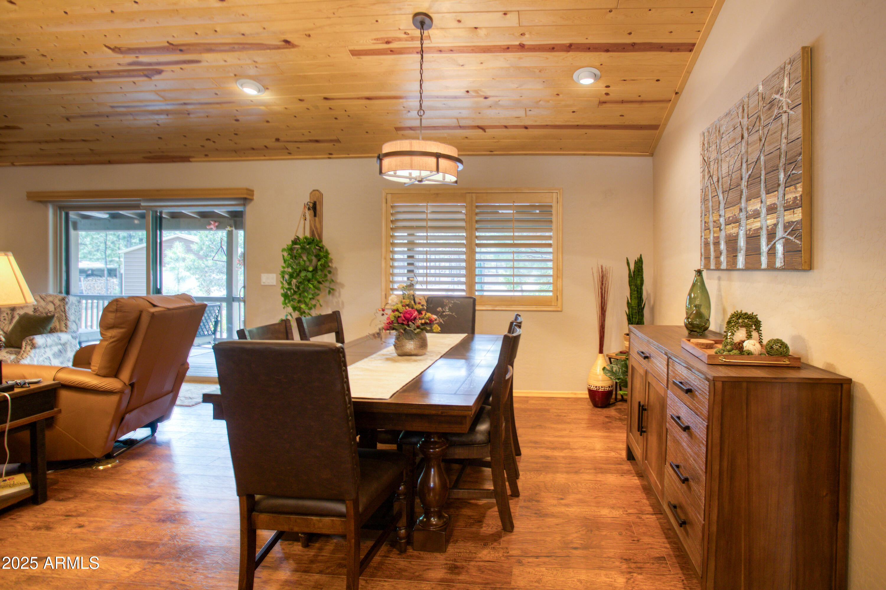 2050 Christmas Pine Road Overgaard, AZ 85933 - Photo 12 of 31 a view of a dining room with furniture