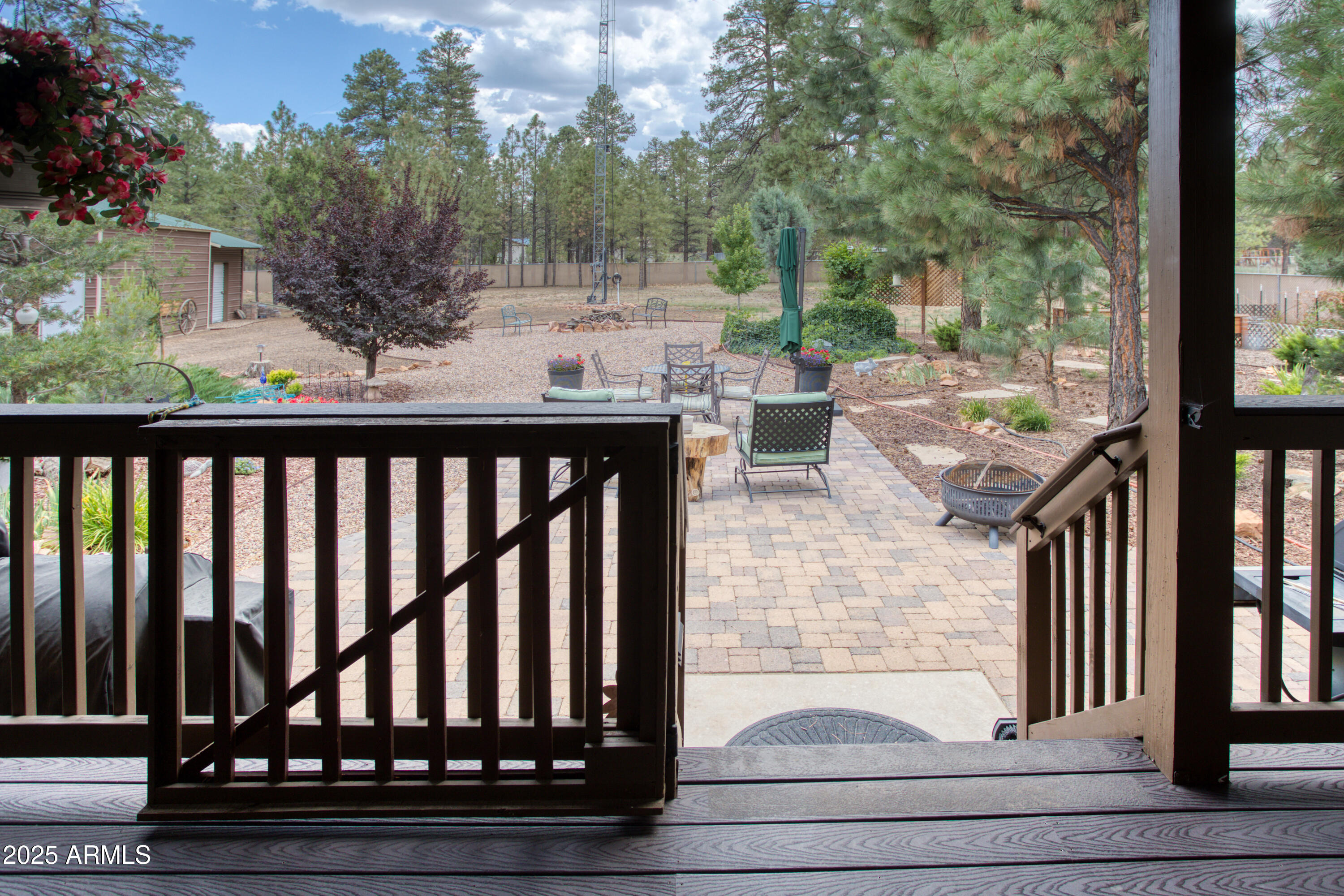 2050 Christmas Pine Road Overgaard, AZ 85933 - Photo 25 of 31 a view of balcony with furniture