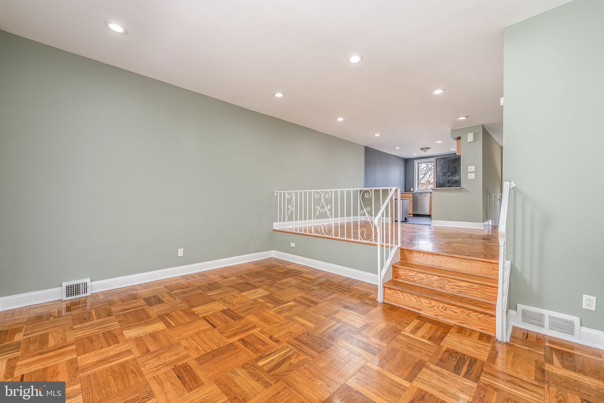 3138 Olympia Place Philadelphia, PA 19145 - Photo 10 of 24 View from living room to dining room & kitchen