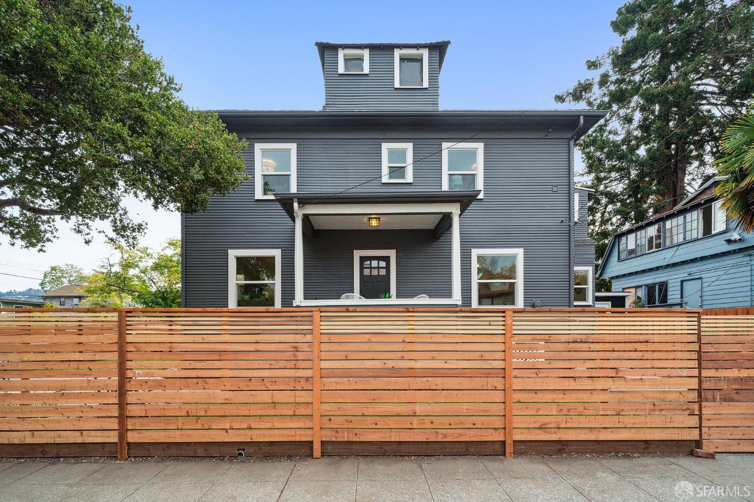 1800 Blake Street Berkeley, CA 94703 - Photo 4 of 58 a front view of a house with a garage