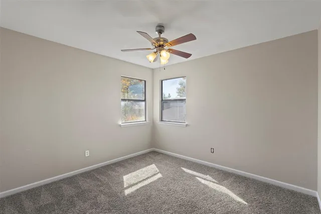 a view of a window in a room