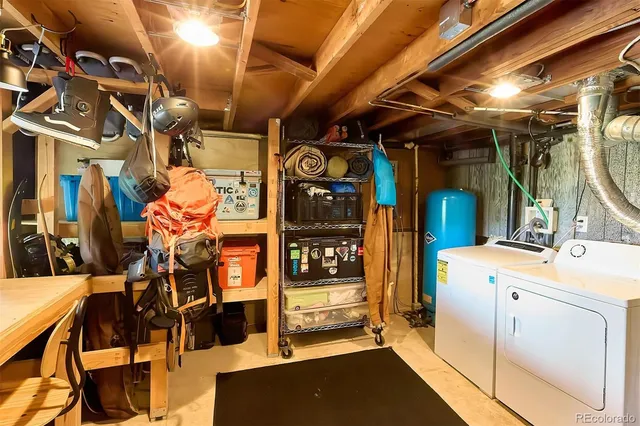 a view of backyard with green space