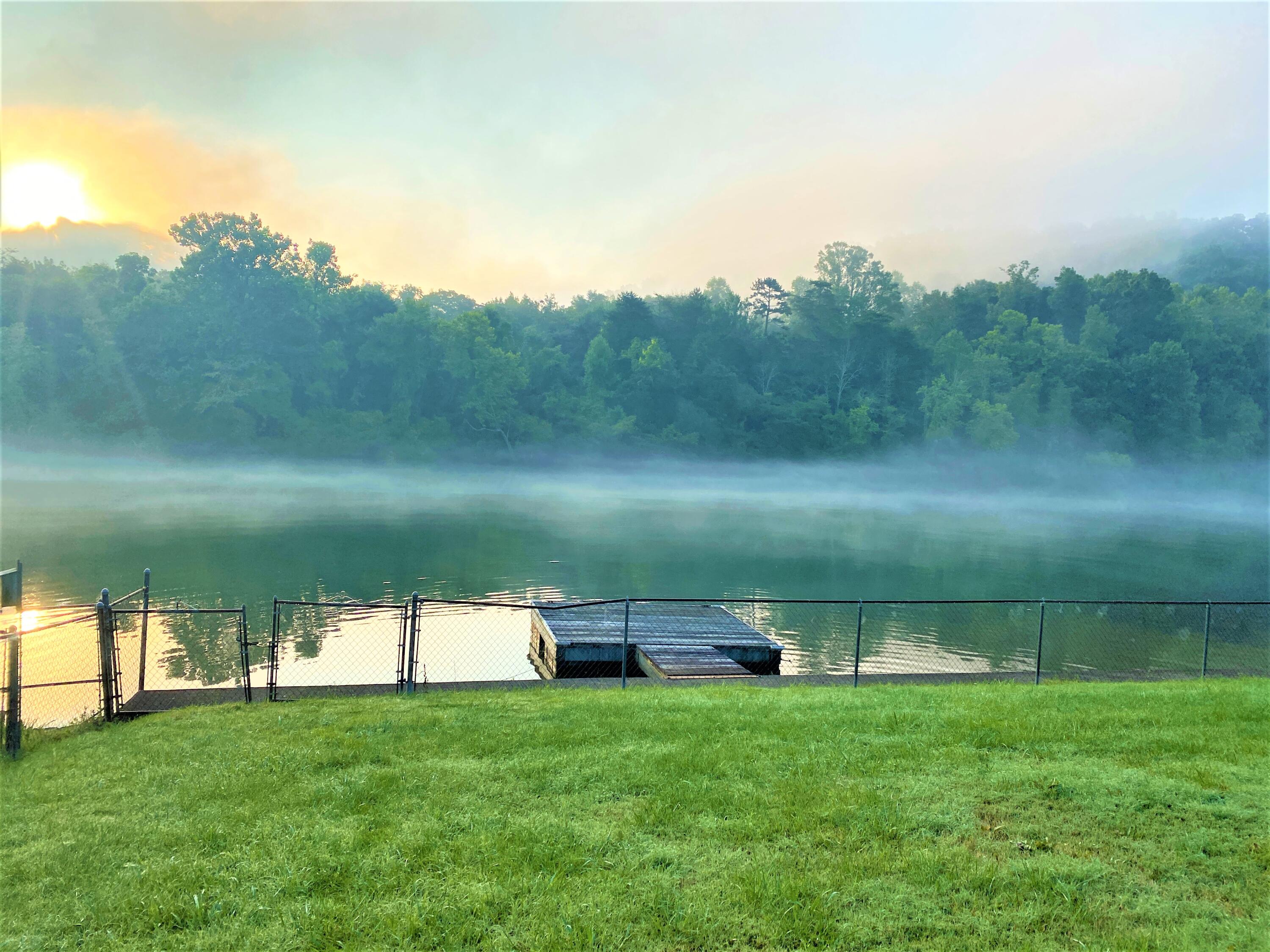 View of River from Backyard