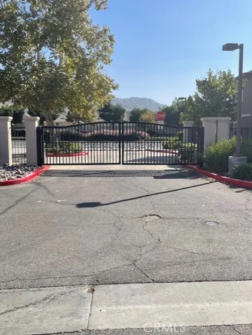 a front view of a building