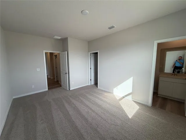 a view of empty room