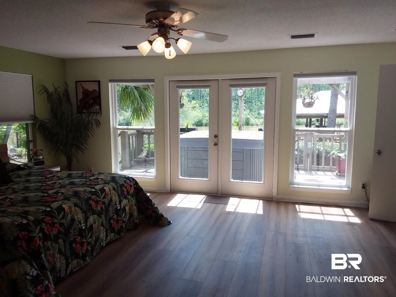 10097 Boynton Road Elberta, AL 36530 - Photo 12 of 49 Master BR to deck/hot tub