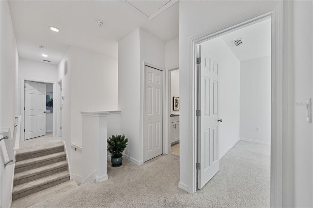 34217 Cinder Way Wesley Chapel, FL 33545 - Photo 16 of 27 a view of entryway with white walls and door