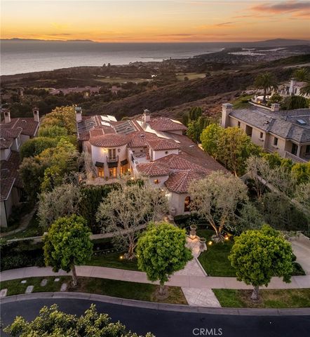 an aerial view of a house with a yard and swimming pool