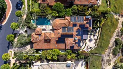 a view of a building with a swimming pool