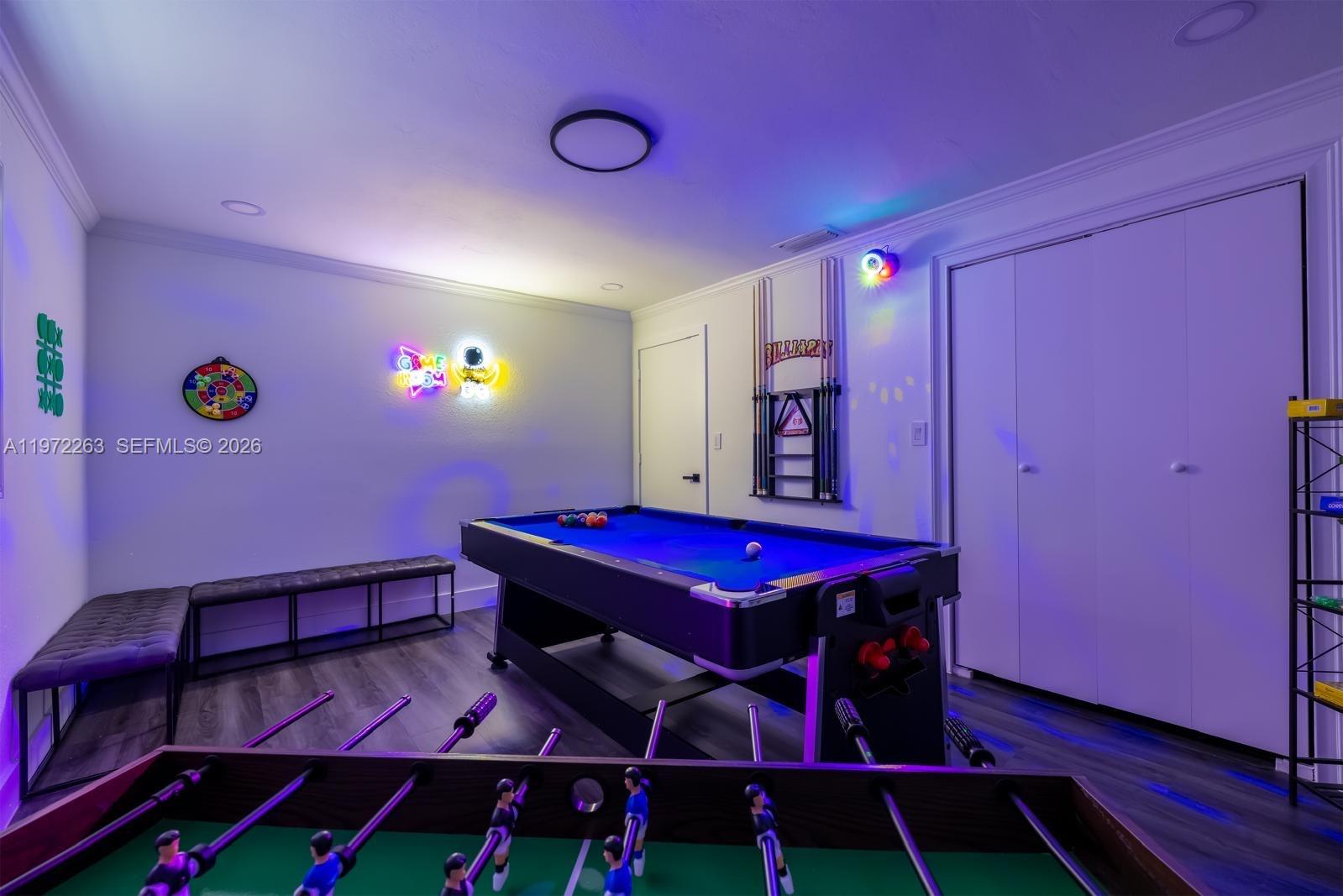 15445 Southwest 57th Street Miami, FL 33193 - Photo 65 of 78 a view of a room with furniture and wooden floor