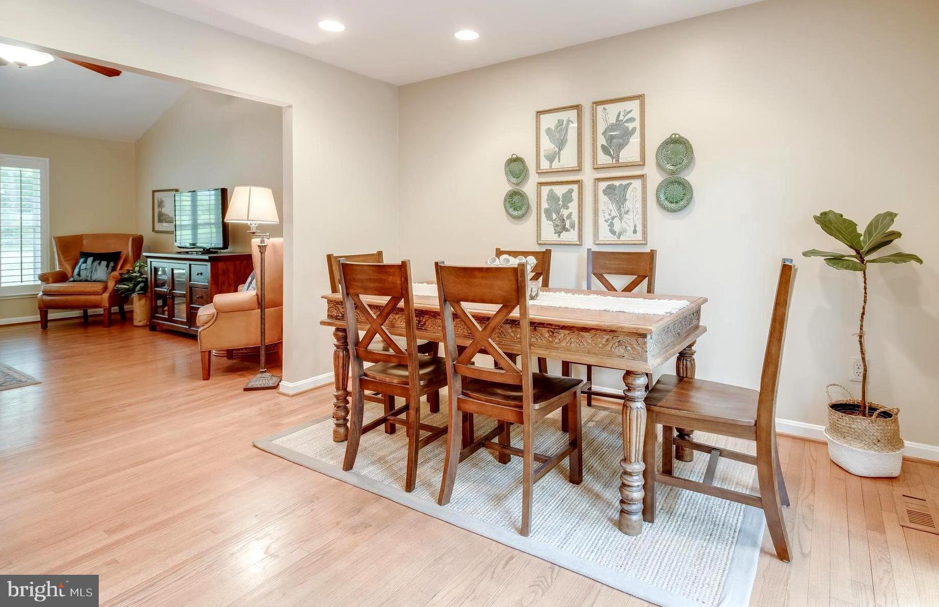 1602 Comanche Road Arnold, MD 21012 - Photo 18 of 40 Seamless Flow into Dining Area . Recessed Lighting