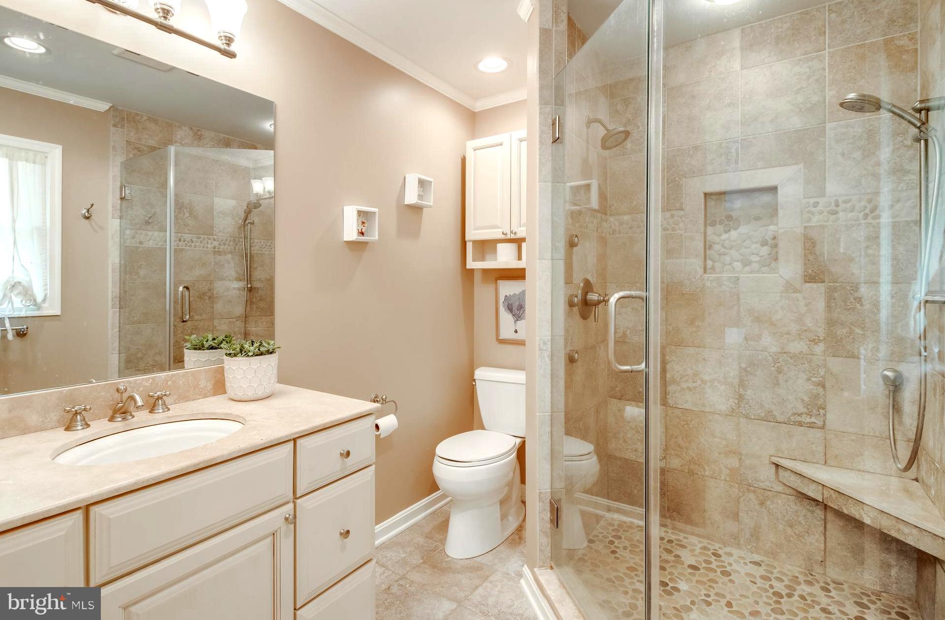 1602 Comanche Road Arnold, MD 21012 - Photo 26 of 40 En Suite Luxury Bath with Euro Shower