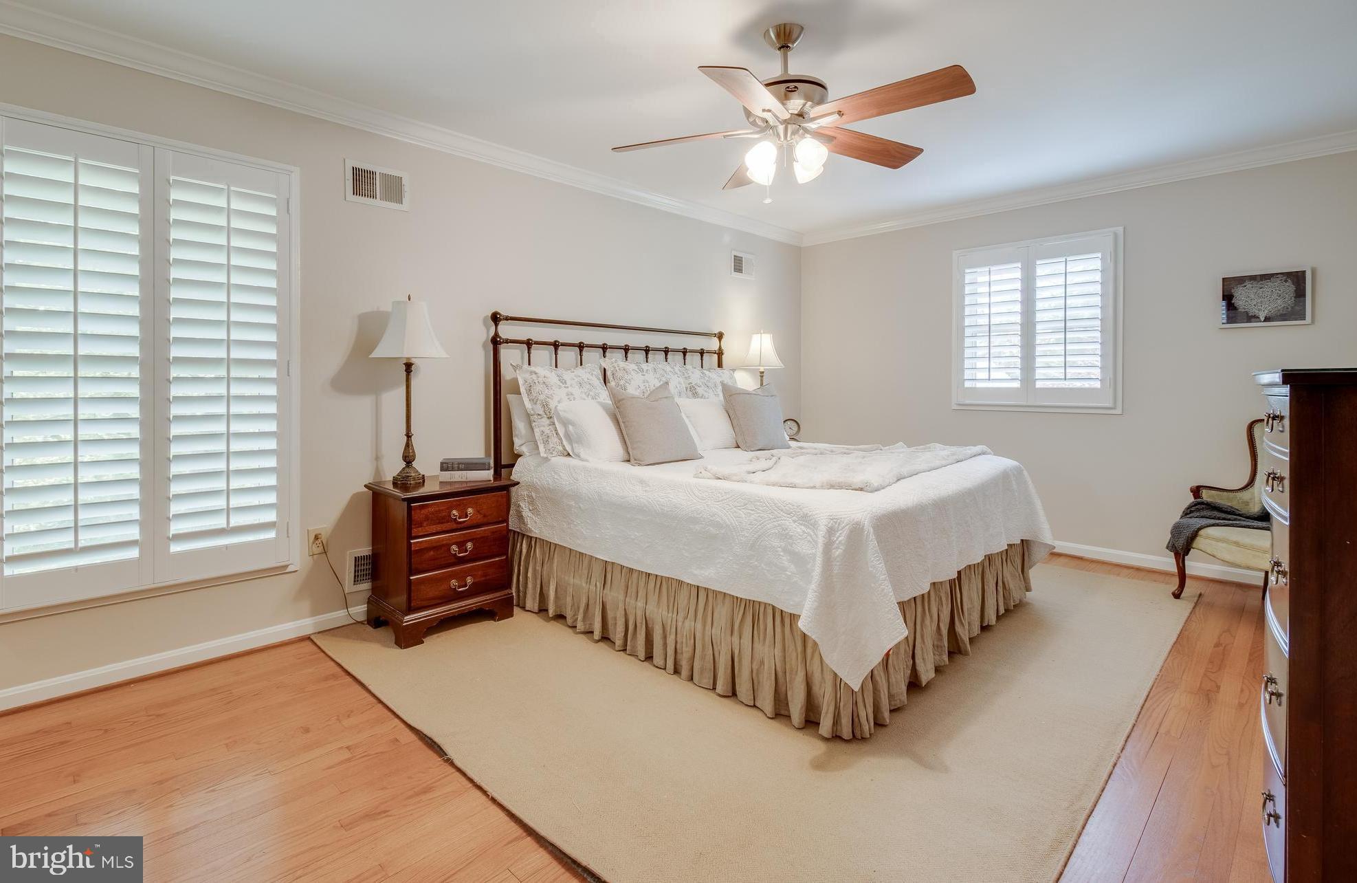 1602 Comanche Road Arnold, MD 21012 - Photo 10 of 40 Designer Ceiling Fans . Custom Plantation Shutters
