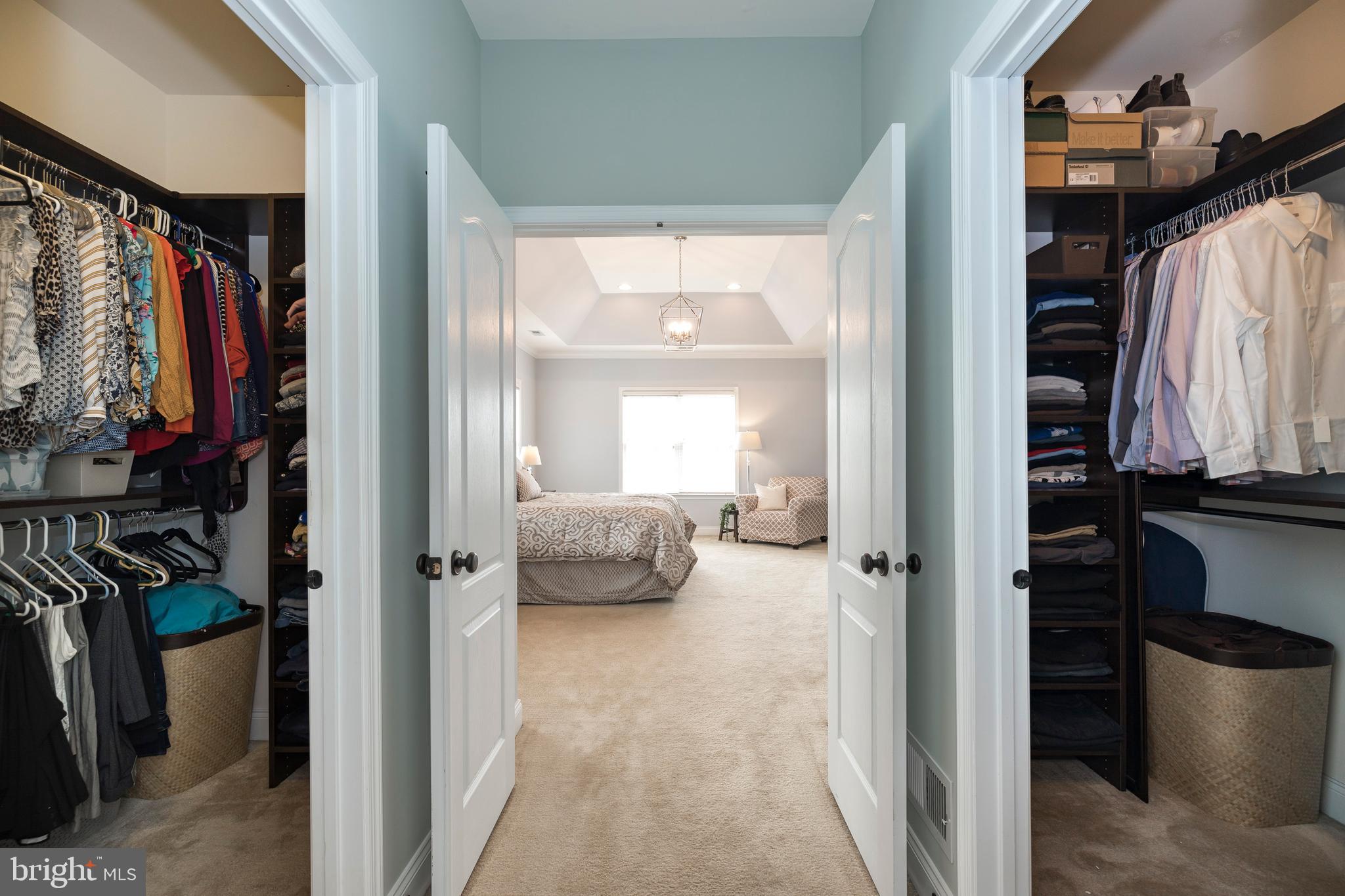 3995 Powell Road Chester Springs, PA 19425 - Photo 36 of 56 Master Bedroom Double Closets