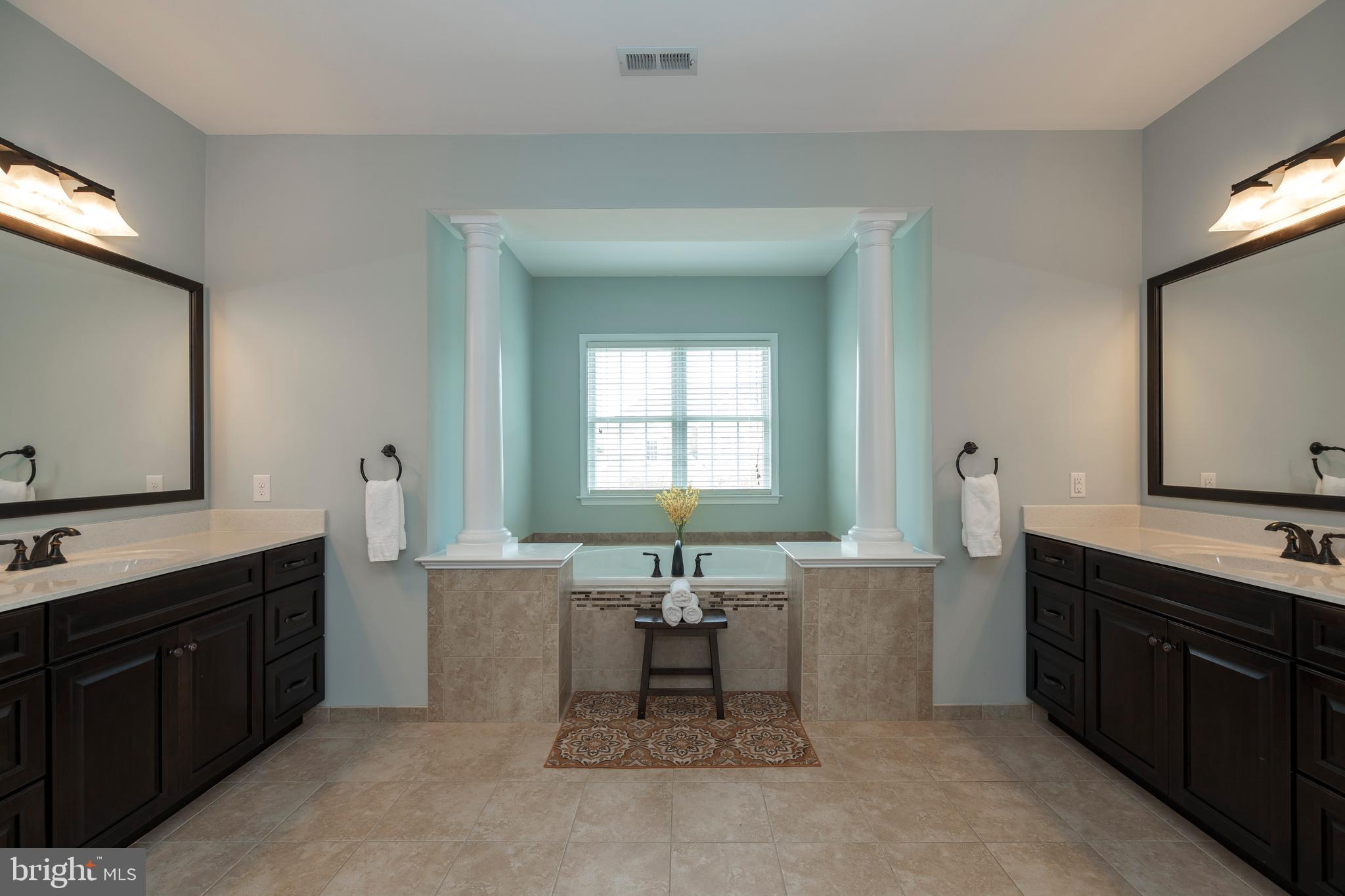 3995 Powell Road Chester Springs, PA 19425 - Photo 39 of 56 Master Bath Double Vanities