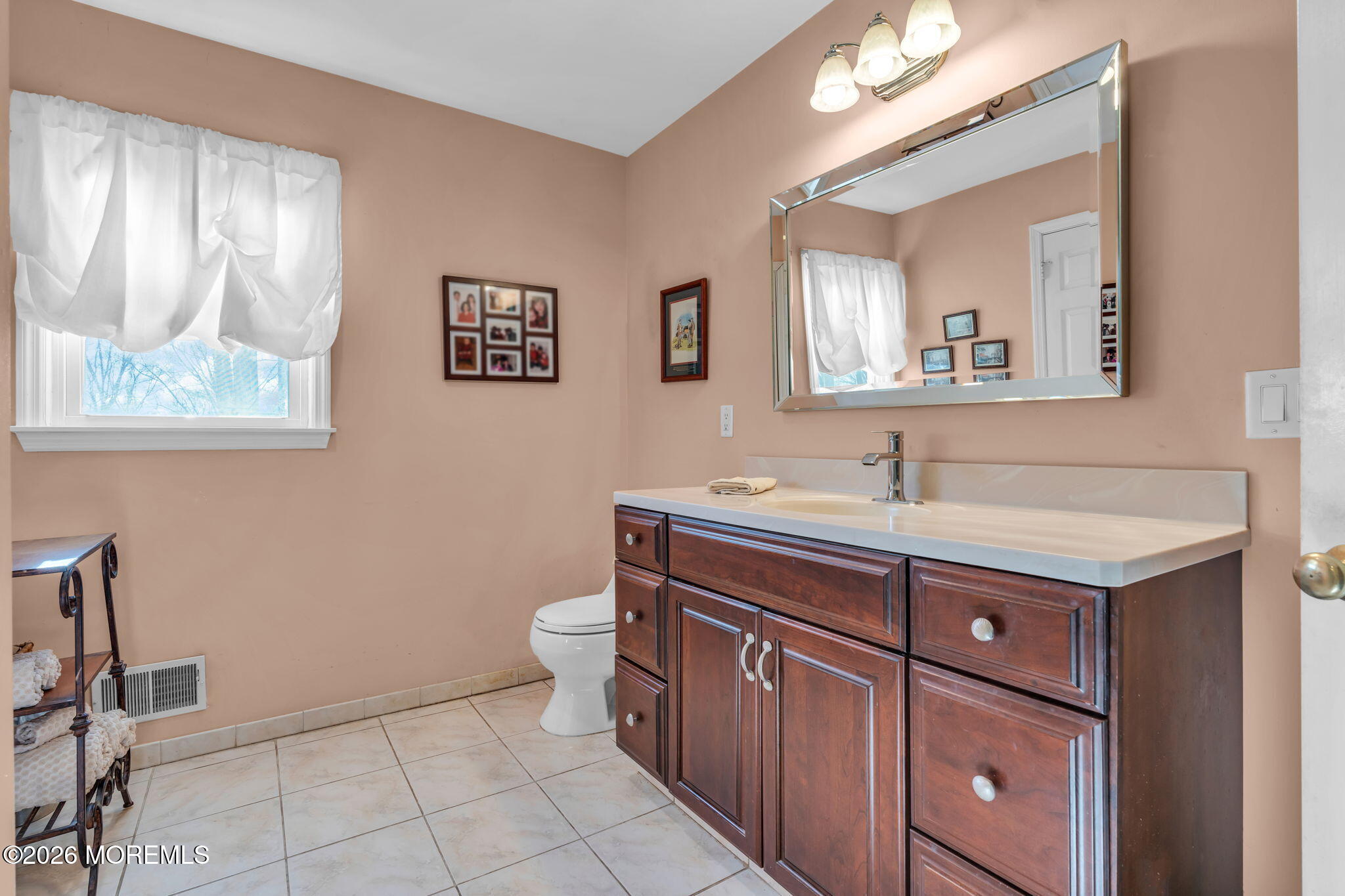 85 Radcliffe Drive Lincroft, NJ 07738 - Photo 12 of 49 Primary Bathroom view from bedroom