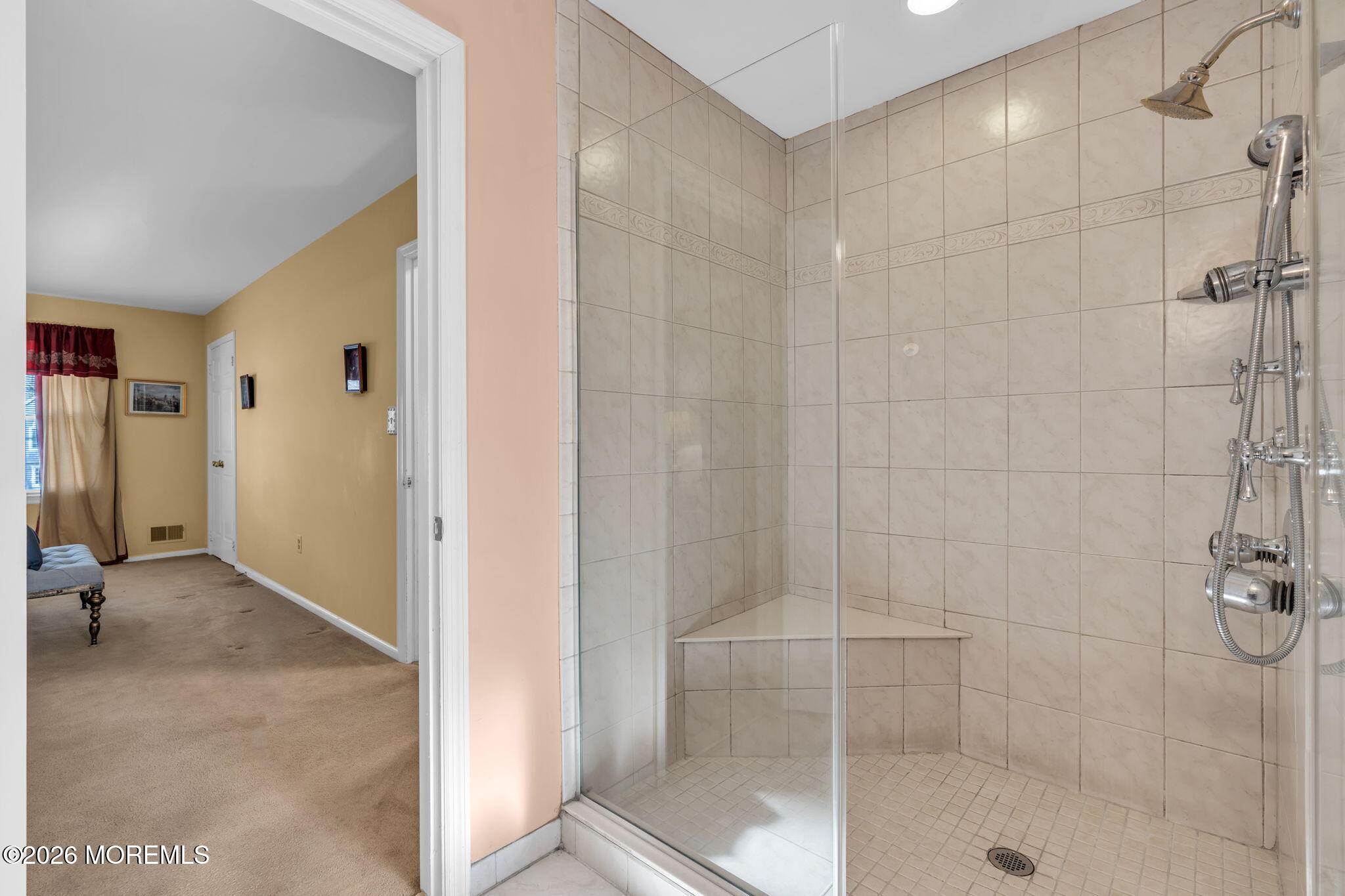 85 Radcliffe Drive Lincroft, NJ 07738 - Photo 13 of 49 Primary Bathroom Walk-in Shower