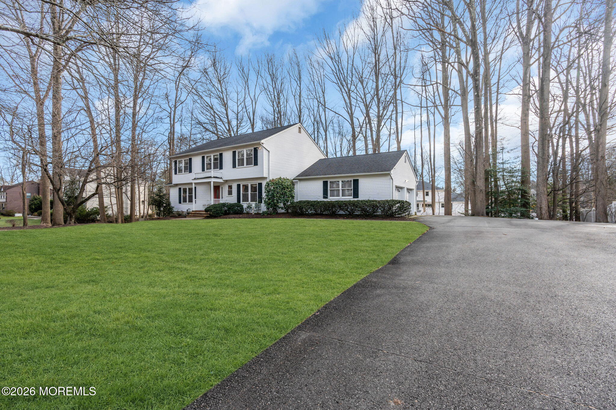 85 Radcliffe Drive Lincroft, NJ 07738 - Photo 23 of 49 a view of house with a big yard