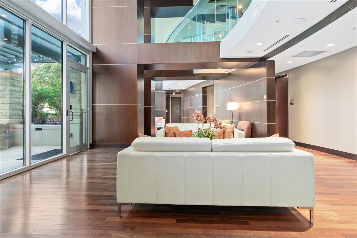 360 Nueces Street, Unit 4203 Austin, TX 78701 - Photo 31 of 40 Common area with a high ceiling