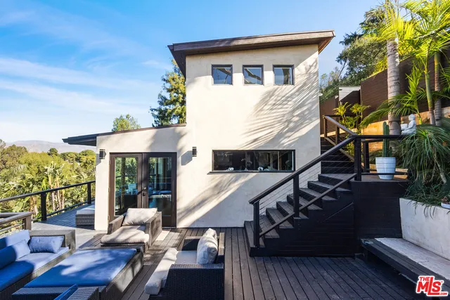 a view of house with a ocean view