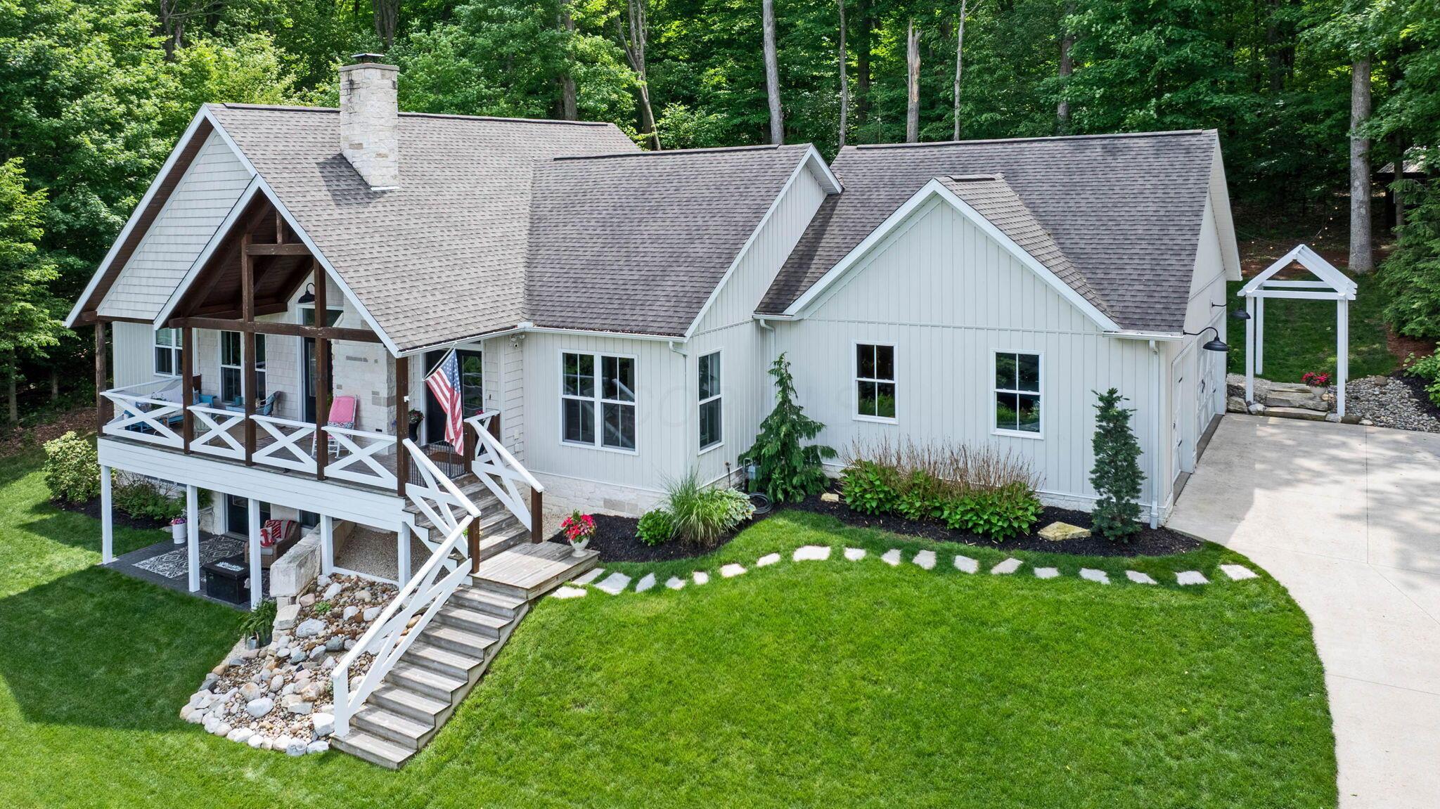 520 Grand Ridge Drive Howard, OH 43028 - Photo 2 of 64 Home sits atop a hill with a great lake view