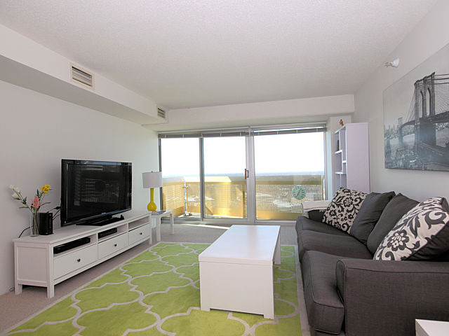 1720 Maple Avenue, Unit 1880 Evanston, IL 60201 - Photo 2 of 15 a living room with furniture and a flat screen tv