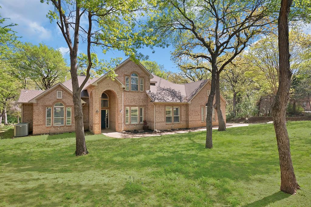621 Diamond Point Drive Oak Point, TX 75068 - Photo 40 of 40 a front view of a house with a yard