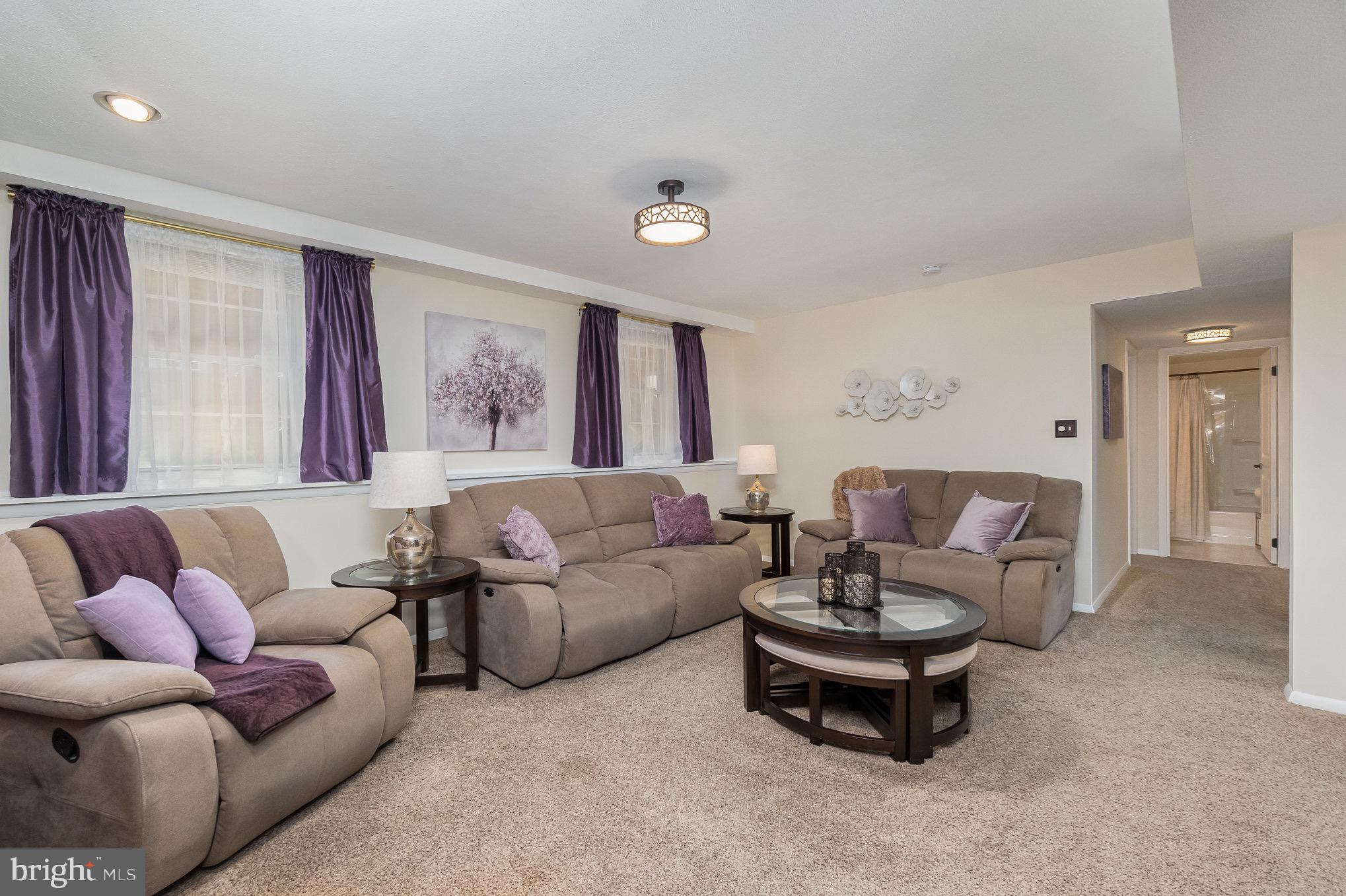 7105 Olivia Road Middle River, MD 21220 - Photo 21 of 31 LL family room with fireplace