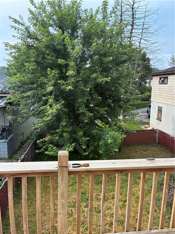 820 Addison Street Washington, PA 15301 - Photo 39 of 42 Backyard view standing on deck