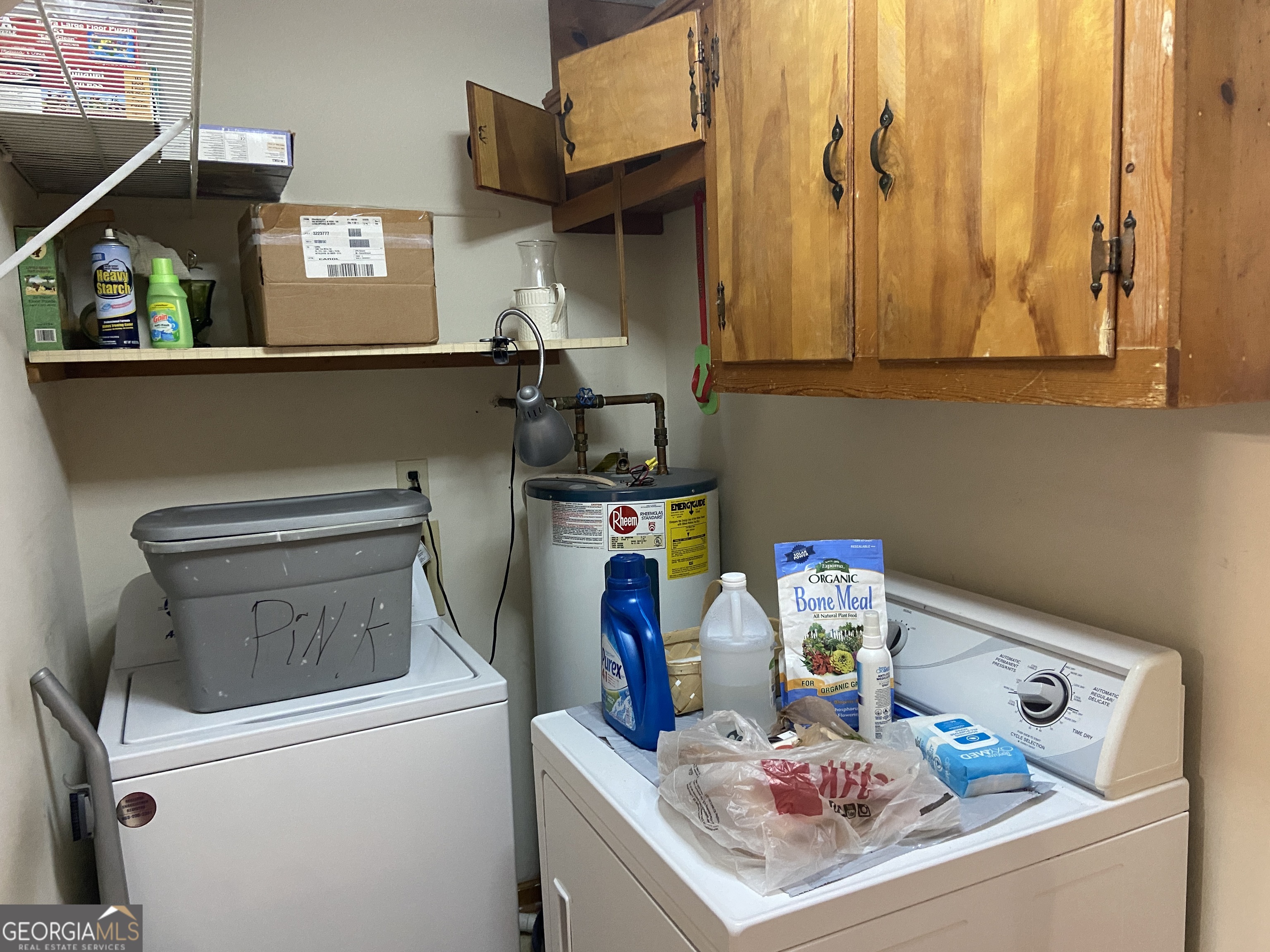 1309 Tom Miller Road Bethlehem, GA 30620 - Photo 17 of 32 a utility room with dryer and washer